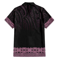 New Zealand Maori Kowhaiwhai Family Matching Long Sleeve Bodycon Dress and Hawaiian Shirt Mawhero Maui and Mangopare