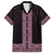 New Zealand Maori Kowhaiwhai Family Matching Off The Shoulder Long Sleeve Dress and Hawaiian Shirt Mawhero Maui and Mangopare