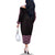 New Zealand Maori Kowhaiwhai Family Matching Off The Shoulder Long Sleeve Dress and Hawaiian Shirt Mawhero Maui and Mangopare