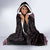 New Zealand Maori Kowhaiwhai Hooded Blanket Mawhero Maui and Mangopare