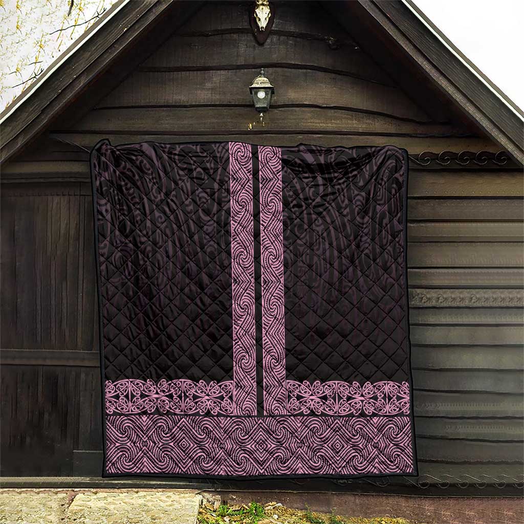 New Zealand Maori Kowhaiwhai Quilt Mawhero Maui and Mangopare