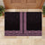 New Zealand Maori Kowhaiwhai Rubber Doormat Mawhero Maui and Mangopare