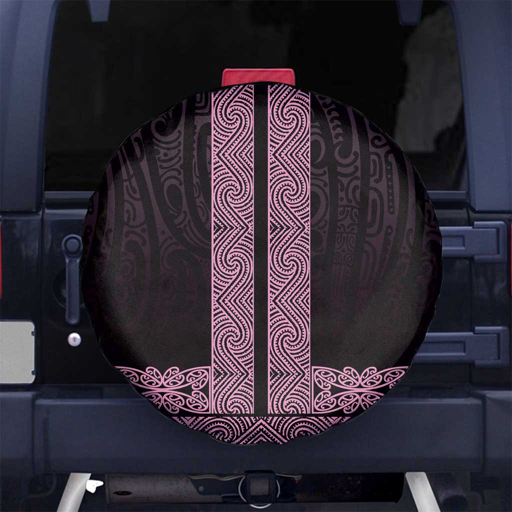 New Zealand Maori Kowhaiwhai Spare Tire Cover Mawhero Maui and Mangopare