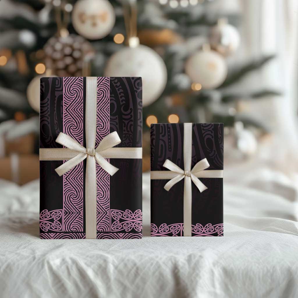 New Zealand Maori Kowhaiwhai Wrapping Paper Mawhero Maui and Mangopare - Polynesian Pride