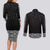 New Zealand Maori Kowhaiwhai Couples Matching Long Sleeve Bodycon Dress and Long Sleeve Button Shirt Pango Maui and Mangopare