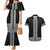 New Zealand Maori Kowhaiwhai Couples Matching Mermaid Dress and Hawaiian Shirt Pango Maui and Mangopare