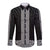 New Zealand Maori Kowhaiwhai Long Sleeve Button Shirt Pango Maui and Mangopare