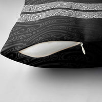New Zealand Maori Kowhaiwhai Pillow Cover Pango Maui and Mangopare - Polynesian Pride