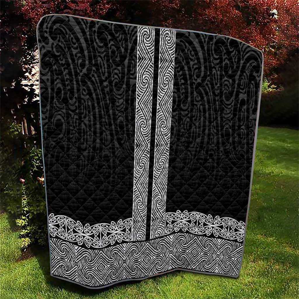 New Zealand Maori Kowhaiwhai Quilt Pango Maui and Mangopare