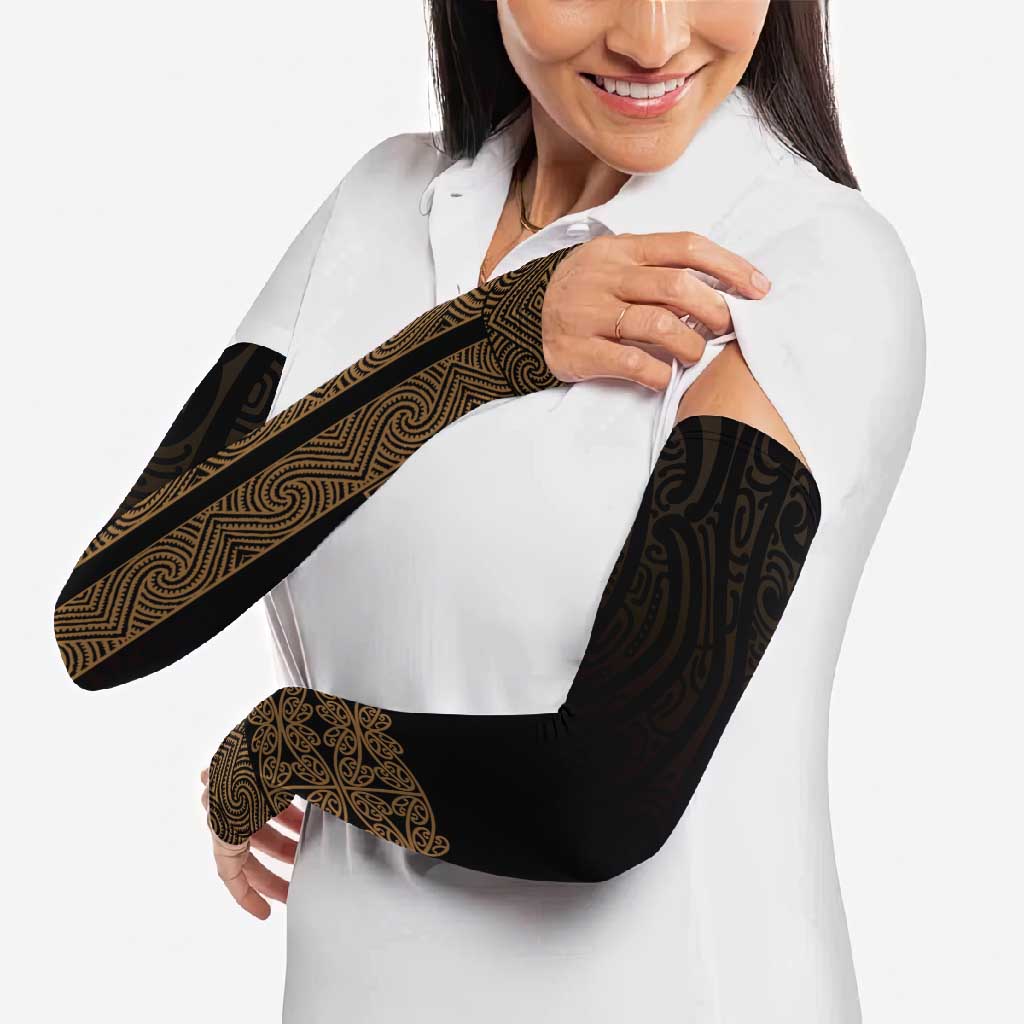 New Zealand Maori Kowhaiwhai Arm Sleeves Parauri Maui and Mangopare - Polynesian Pride
