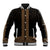 New Zealand Maori Kowhaiwhai Baseball Jacket Parauri Maui and Mangopare