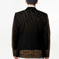 New Zealand Maori Kowhaiwhai Blazer Parauri Maui and Mangopare - Polynesian Pride