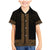 New Zealand Maori Kowhaiwhai Family Matching Mermaid Dress and Hawaiian Shirt Parauri Maui and Mangopare