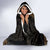 New Zealand Maori Kowhaiwhai Hooded Blanket Parauri Maui and Mangopare
