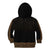New Zealand Maori Kowhaiwhai Kid Hoodie Parauri Maui and Mangopare