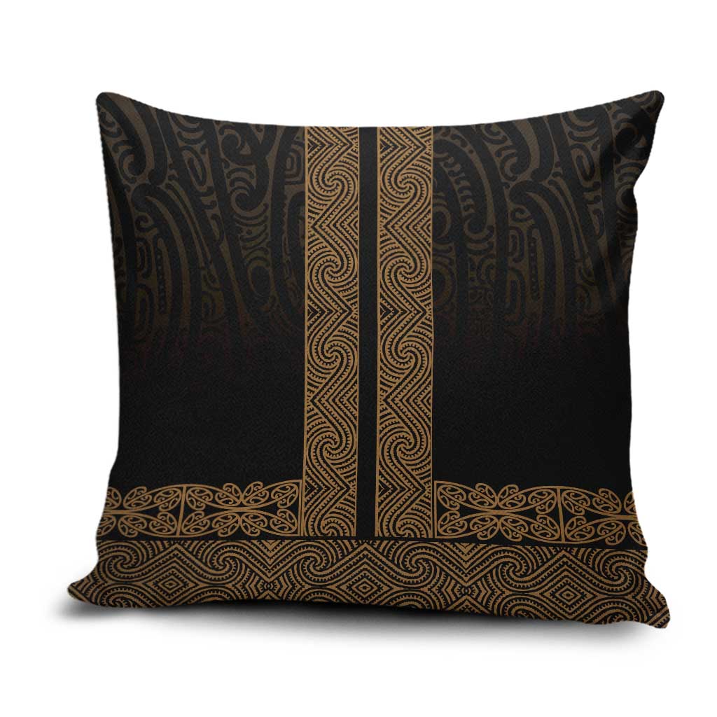 New Zealand Maori Kowhaiwhai Pillow Cover Parauri Maui and Mangopare - Polynesian Pride