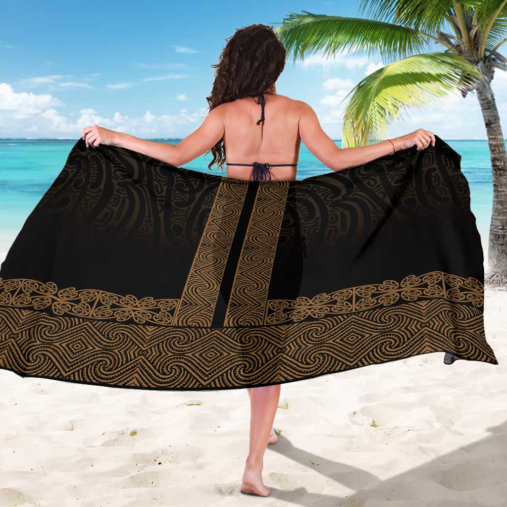 New Zealand Maori Kowhaiwhai Sarong Parauri Maui and Mangopare