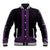 New Zealand Maori Kowhaiwhai Baseball Jacket Waiporoporo Maui and Mangopare