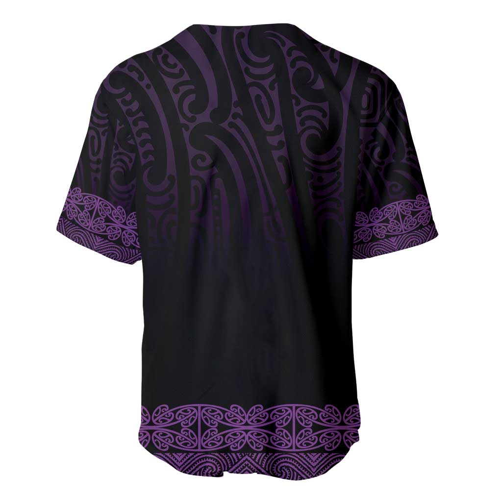 New Zealand Maori Kowhaiwhai Baseball Jersey Waiporoporo Maui and Mangopare