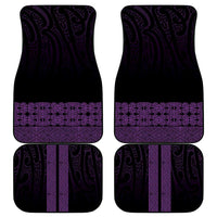 New Zealand Maori Kowhaiwhai Car Mats Waiporoporo Maui and Mangopare