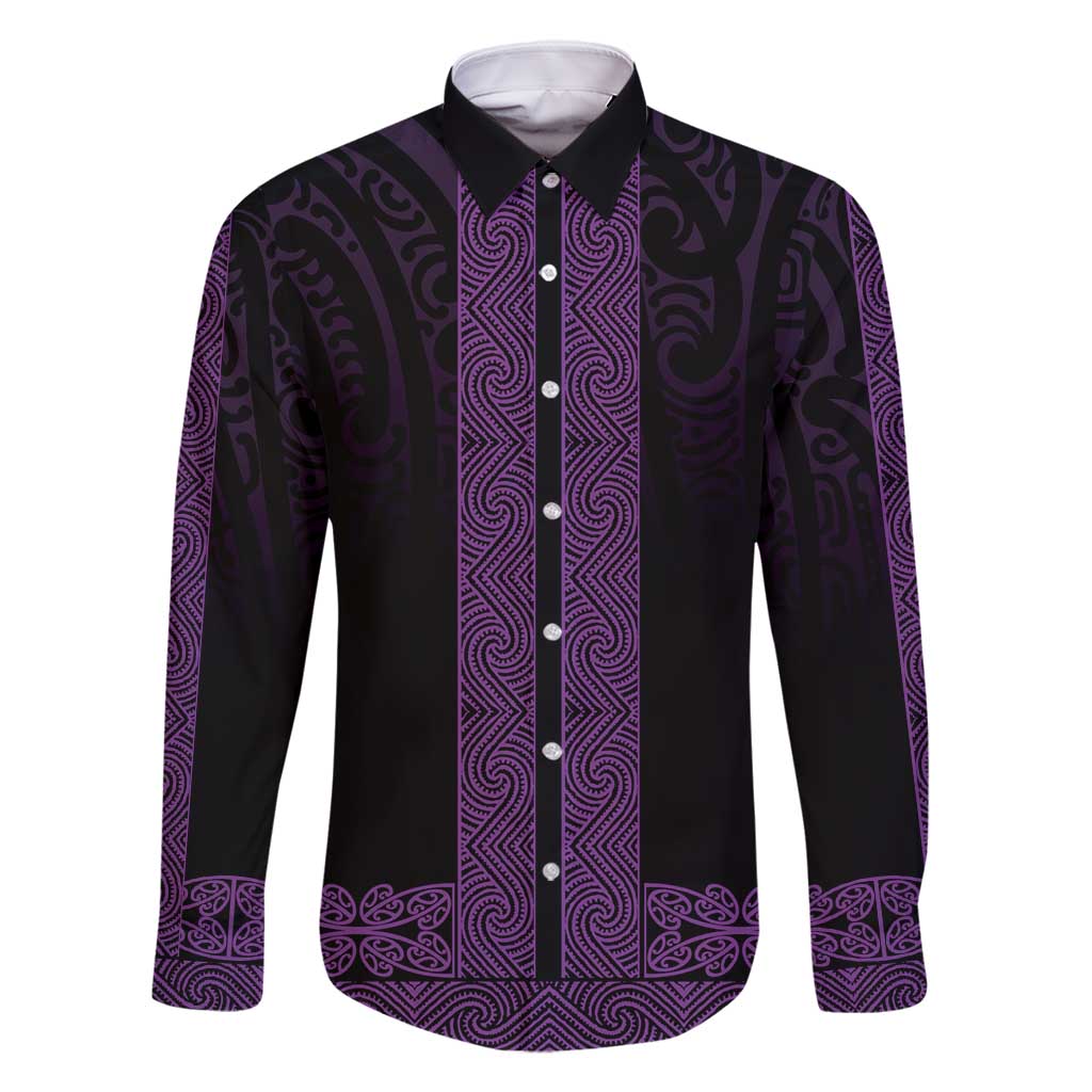 New Zealand Maori Kowhaiwhai Family Matching Mermaid Dress and Hawaiian Shirt Waiporoporo Maui and Mangopare