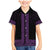 New Zealand Maori Kowhaiwhai Family Matching Mermaid Dress and Hawaiian Shirt Waiporoporo Maui and Mangopare
