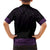 New Zealand Maori Kowhaiwhai Family Matching Short Sleeve Bodycon Dress and Hawaiian Shirt Waiporoporo Maui and Mangopare