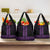 New Zealand Maori Kowhaiwhai Grocery Bag Waiporoporo Maui and Mangopare