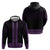 New Zealand Maori Kowhaiwhai Hoodie Waiporoporo Maui and Mangopare