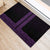 New Zealand Maori Kowhaiwhai Rubber Doormat Waiporoporo Maui and Mangopare