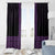 New Zealand Maori Kowhaiwhai Window Curtain Waiporoporo Maui and Mangopare
