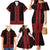 New Zealand Maori Kowhaiwhai Family Matching Mermaid Dress and Hawaiian Shirt Whero Maui and Mangopare