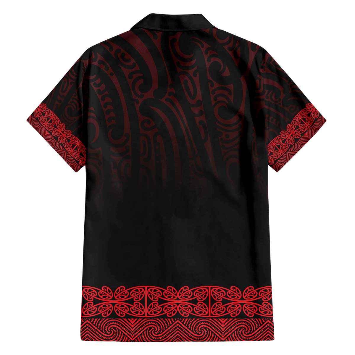 New Zealand Maori Kowhaiwhai Family Matching Off The Shoulder Long Sleeve Dress and Hawaiian Shirt Whero Maui and Mangopare