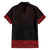 New Zealand Maori Kowhaiwhai Family Matching Off The Shoulder Long Sleeve Dress and Hawaiian Shirt Whero Maui and Mangopare