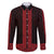 New Zealand Maori Kowhaiwhai Family Matching Off The Shoulder Long Sleeve Dress and Hawaiian Shirt Whero Maui and Mangopare