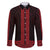 New Zealand Maori Kowhaiwhai Family Matching Off Shoulder Short Dress and Hawaiian Shirt Whero Maui and Mangopare