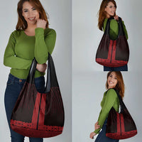 New Zealand Maori Kowhaiwhai Grocery Bag Whero Maui and Mangopare