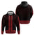 New Zealand Maori Kowhaiwhai Hoodie Whero Maui and Mangopare