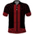 New Zealand Maori Kowhaiwhai Polo Shirt Whero Maui and Mangopare