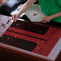 New Zealand Maori Kowhaiwhai Puzzle Whero Maui and Mangopare - Polynesian Pride