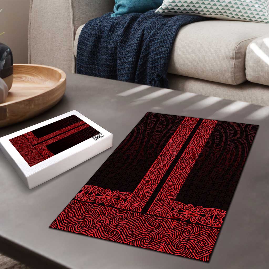 New Zealand Maori Kowhaiwhai Puzzle Whero Maui and Mangopare - Polynesian Pride