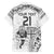 Custom Fiji Black Fern Hawaiian Shirt Maori Warroir with Fijian Masi Pattern
