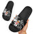 Fiji New Zealand Rugby Personalised Slide Sandals Maori and Tapa Pattern - Polynesian Pride