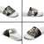 Fiji New Zealand Rugby Personalised Slide Sandals Maori and Tapa Pattern - Polynesian Pride