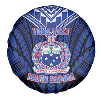 Custom Manu Samoa Sevens Rugby Spare Tire Cover Samoan Tribal Tattoo LT9 - Polynesian Pride