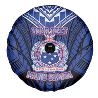 Custom Manu Samoa Sevens Rugby Spare Tire Cover Samoan Tribal Tattoo LT9 - Polynesian Pride