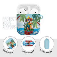 Funny Parrot Margarita Five O'clock Somewhere AirPods Case