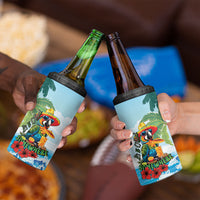 Funny Parrot Margarita Five O'clock Somewhere 4 in 1 Can Cooler Tumbler