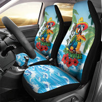 Funny Parrot Margarita Five O'clock Somewhere Car Seat Cover