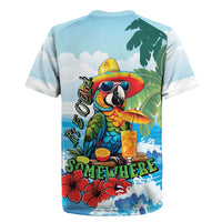 Funny Parrot Margarita Five O'clock Somewhere Rugby Jersey